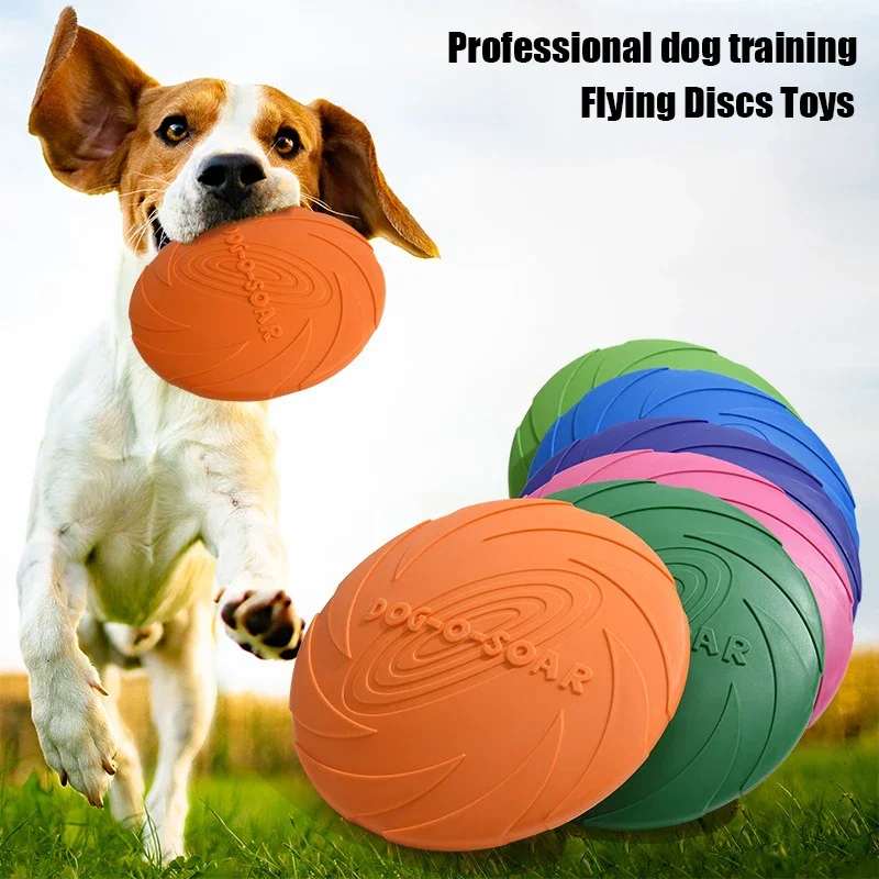 Flying Disc Dog Training Toy - Brinquedo Disco Voador para Cães Grandes,