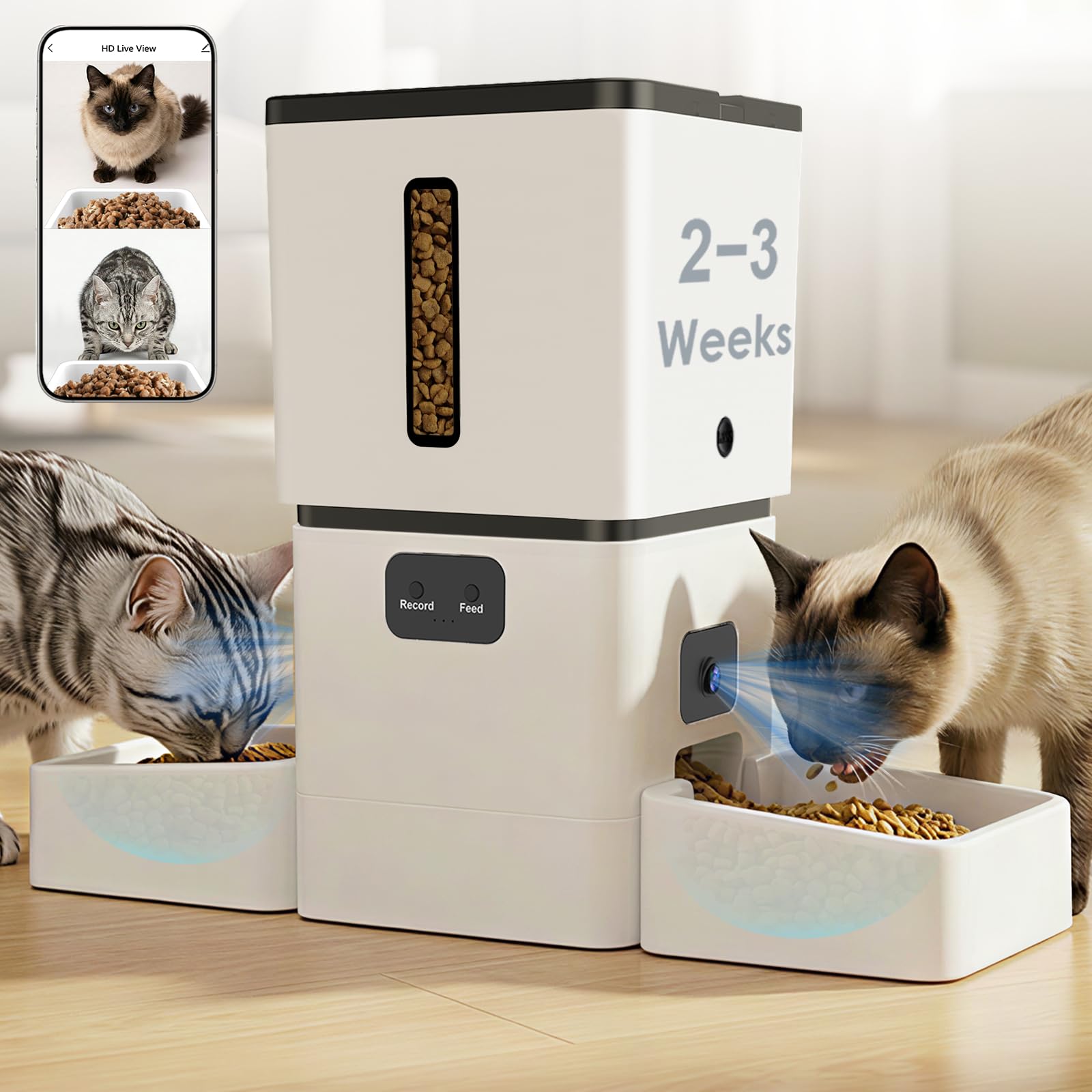 Pet Feeders - Dispensador Automático de Ração para Animais