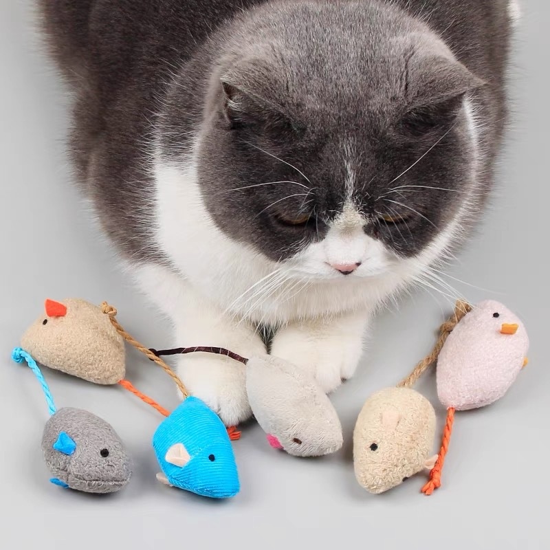 Brinquedo interativo de pelúci - Catnip Interactive Plush Mouse avaliação e preço