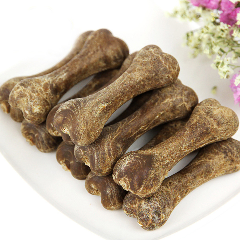 5 Peças de Ossos Seguros para  - Teeth Cleaning Dog Chew Bone avaliação e preço