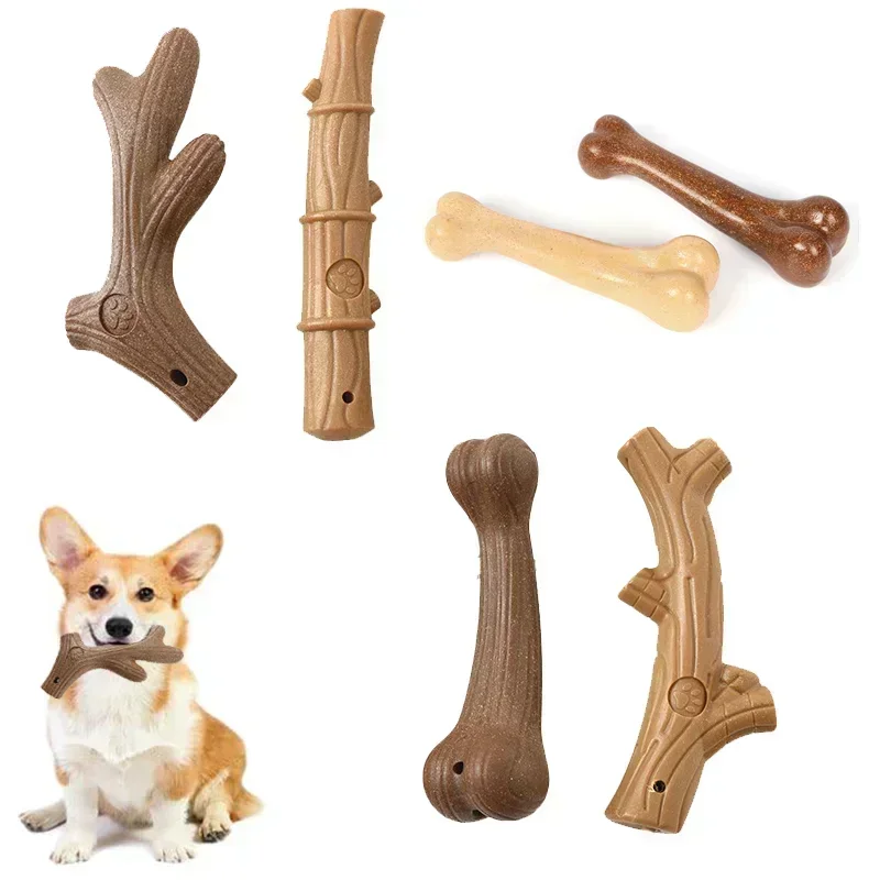 Madeira de pinho chifres de ve - Indestructible Dog Chew Toy avaliação e preço